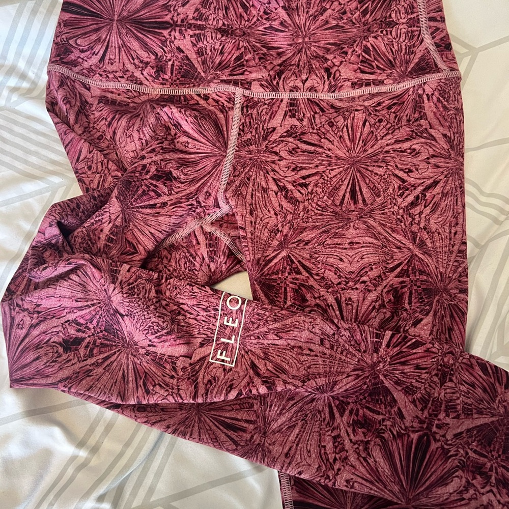 Fleo El Toro leggings - shattered rose
